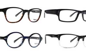 Разновидности очков для коррекции зрения