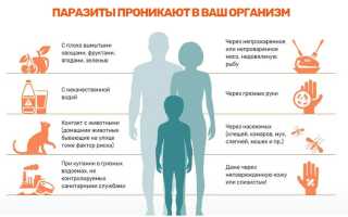 От чего глисты у детей — причины зараженияя