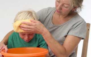 Причины высокой температуры и рвоты у ребенка