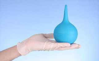 Клизма с содой и солью