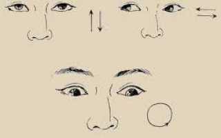 Гимнастика для коррекции косоглазия