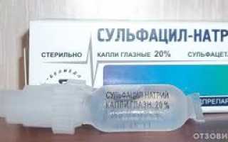 Показания к лечению ячменя сульфацилом натрия
