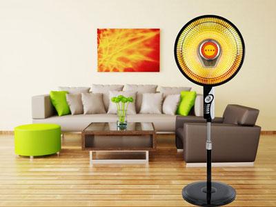 ИК обогреватель в гостиной