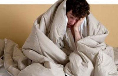 Человек под одеялом