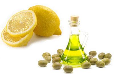 Лимон и оливковое масло