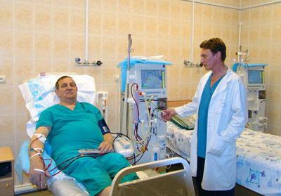 Процедура гемодиализа