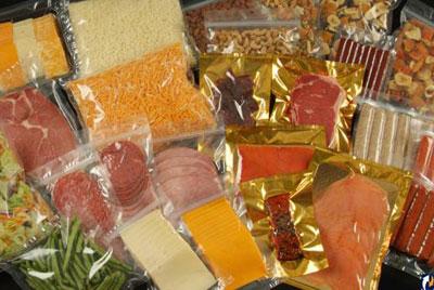 Продукты в вакуумной упаковке