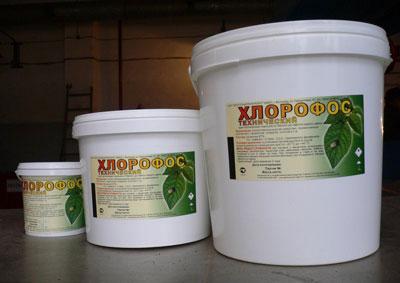 Хлорофос в упаковках