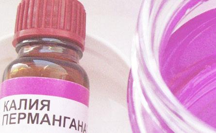 Раствор марганцовки