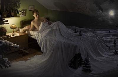 Галлюцинации у мужчины