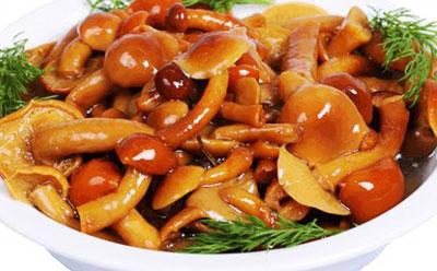 Маринованные опята