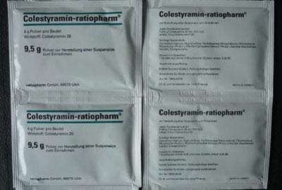 Препарат колестирамин