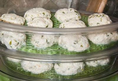 Тефтели на пару