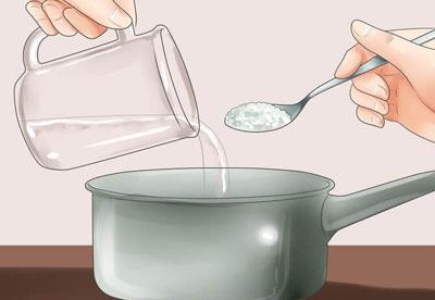 Приготовление содового раствора