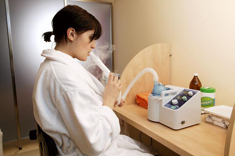 Ингалятор для увлажнения горла