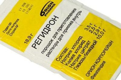 Пакетик регидрона 