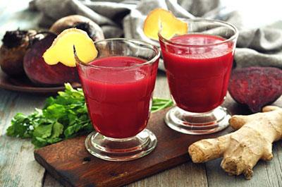 Свекольный сок с имбирем