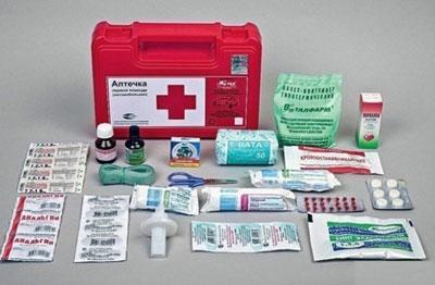 Содержимое аптечки