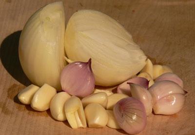 Лук и чеснок