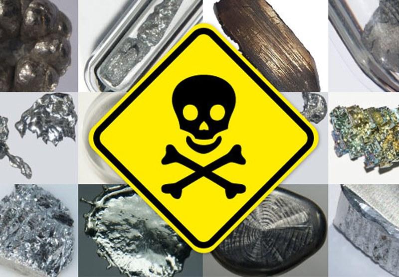 соли тяжелых металлов