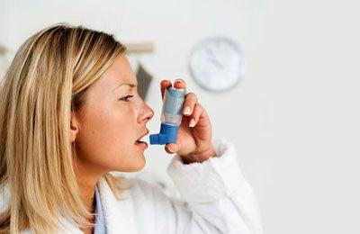 Астма у девушки