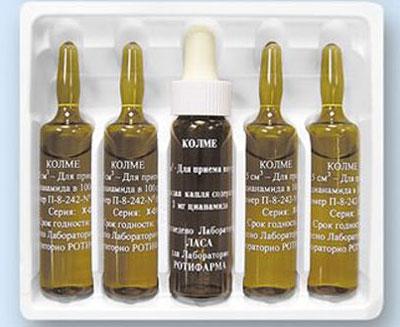 Препарат Колме от алкоголизма