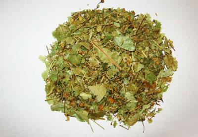 Сухой цвет липы