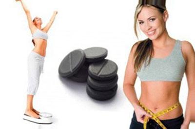 Уголь для похудения