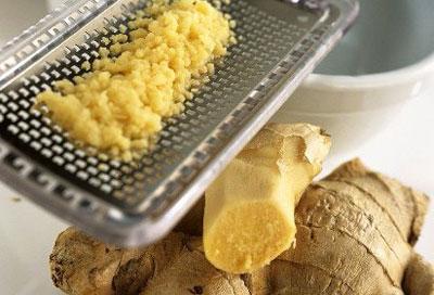 Имбирь на терке