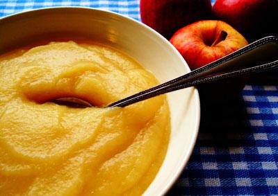 Яблочное пюре