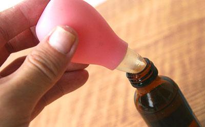 Смазывание спринцовки маслом