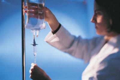 Подготовка капельницы