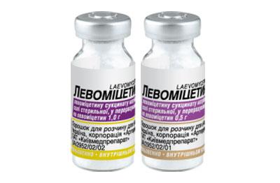 Левомицетин для уколов