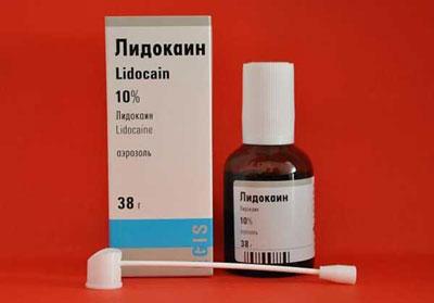 Спрей лидокаин