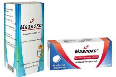 Препарат маалокс