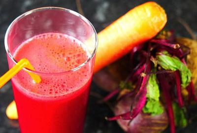 Свекольно морковный сок