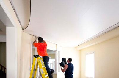 Монтаж натяжного потолка