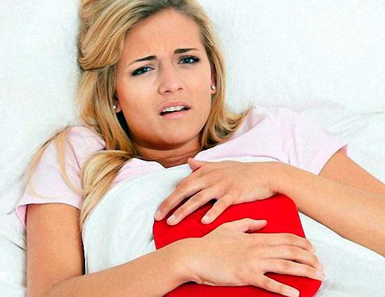 резкие болезненные спазмы в области живота