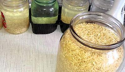 Рис в банках