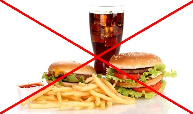 Отказ от вредной пищи