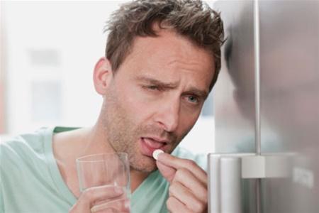 Прием антипохмельных препаратов