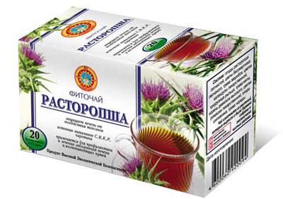 Фиточай из расторопши