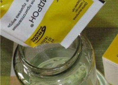 Вода для регидрона