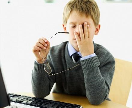 Резкое снижение зрения