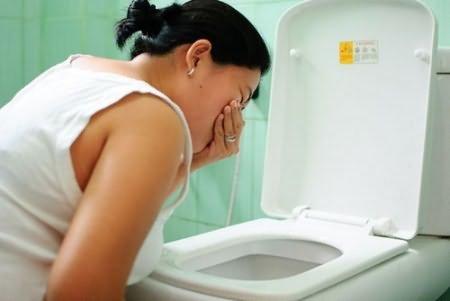 Рвота при алкогольном отравлении