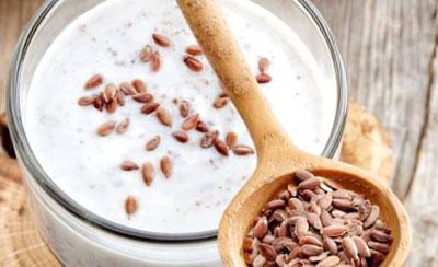 Лен и кефир