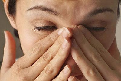 Снижение остроты зрения