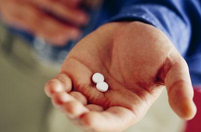 Две таблетки лекарства