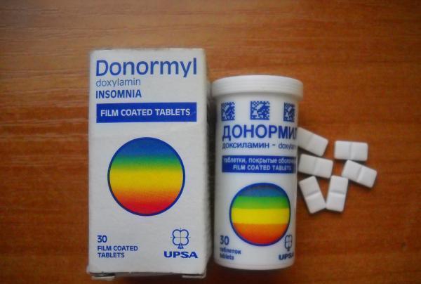Таблетки Донормил