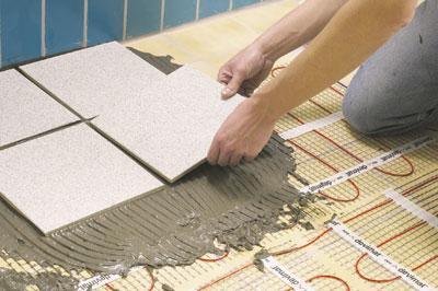 Кафель на теплый пол